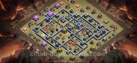 meilleur base hdv 13|Top Base de Guerre HDV 13 + Lien (Link), Hybride gdc